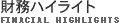 財務ハイライト